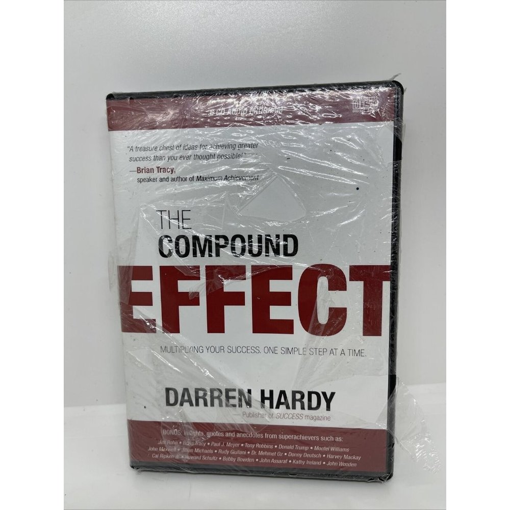 The Compound Effect : Audio Book (6 CDs) by Darren Hardy New Partly UnSealed